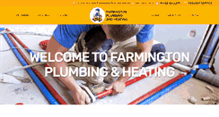 Desktop Screenshot of farmingtonplumbingandheating.com
